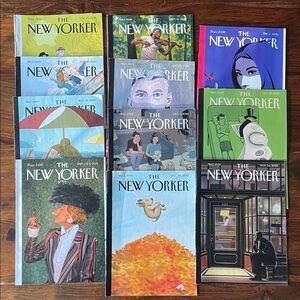 11 The New Yorker Magazines (Mixed Lot of 11 mags) Mostly 2025 + Two 2024